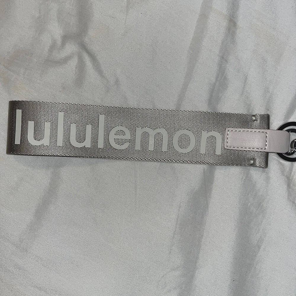 Lululemon Never Lost Keychain